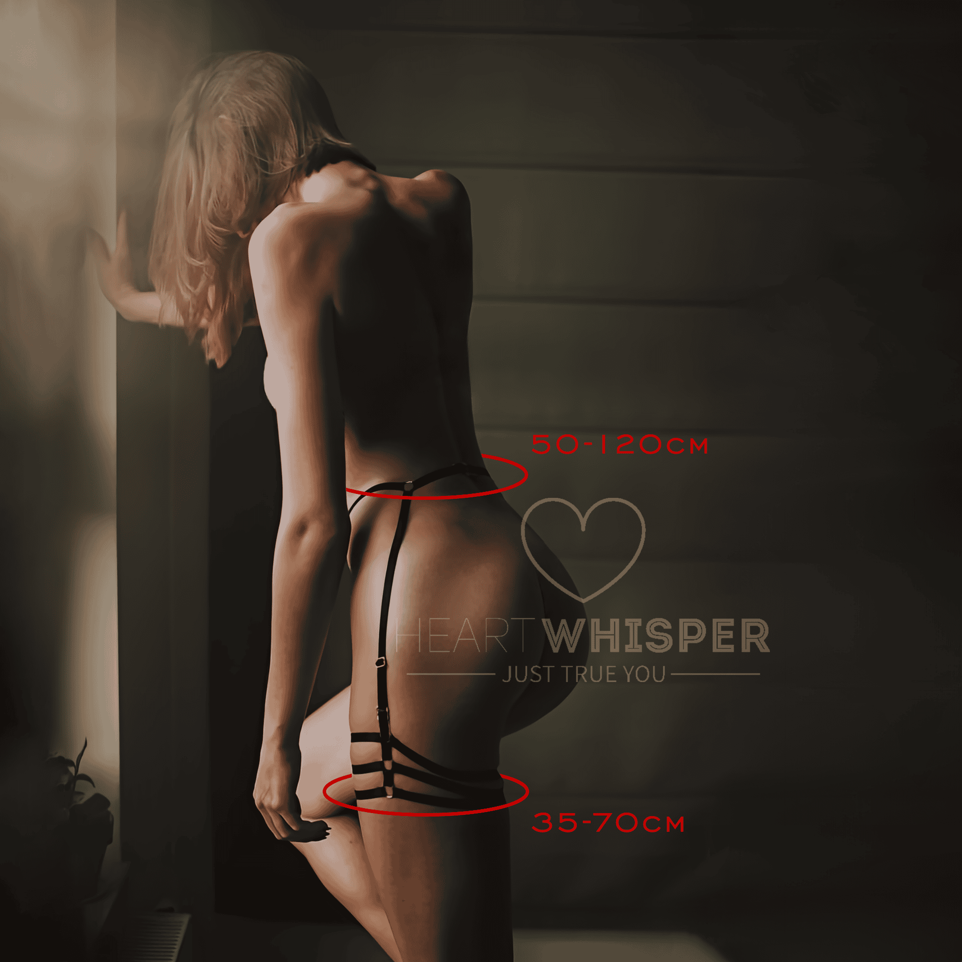 GLIMMER - ELASTYCZNY HARNESS NA UDA - obrazek 3