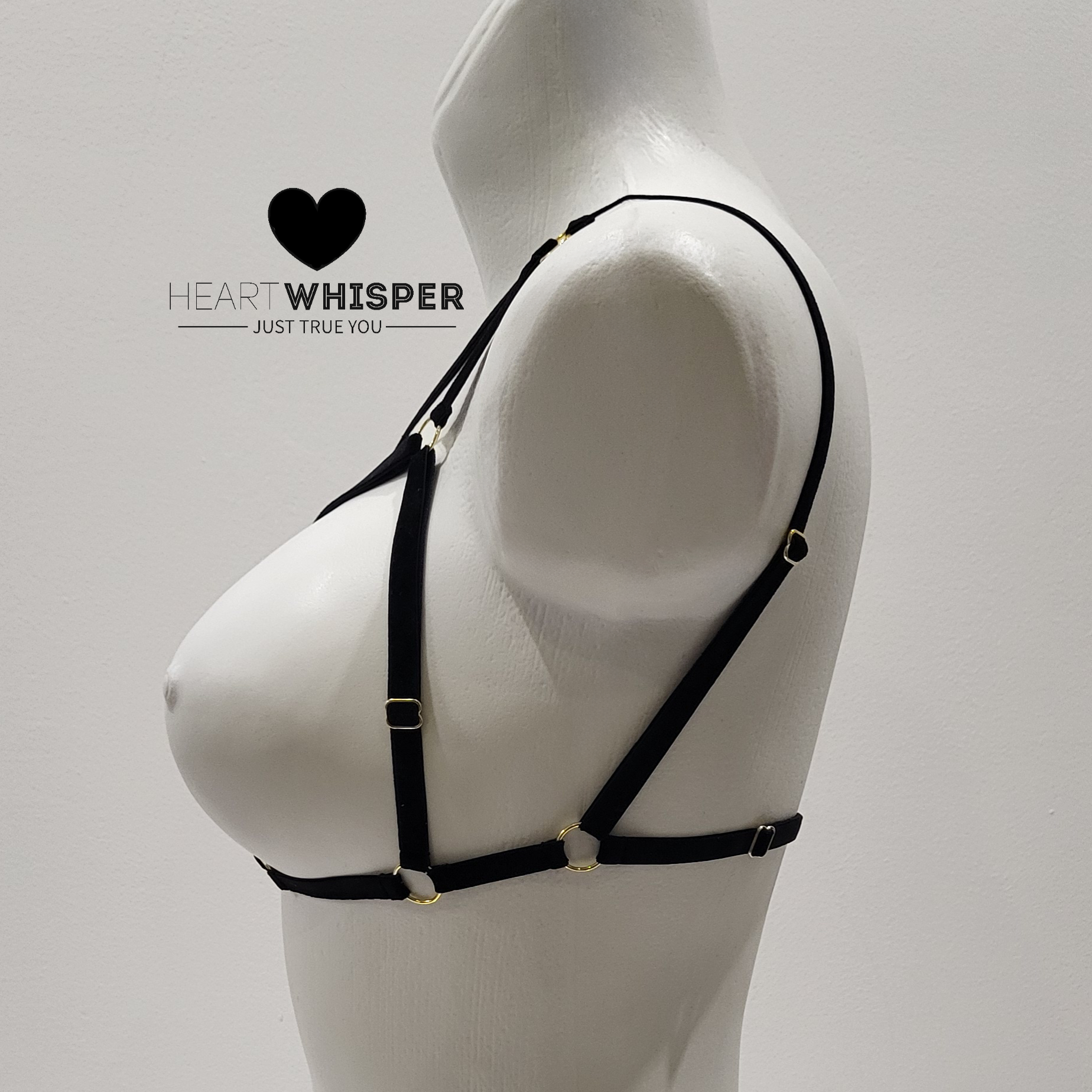 NYX - HARNESS RAMIĄCZKA OZDOBNE NA BIUST - obrazek 3