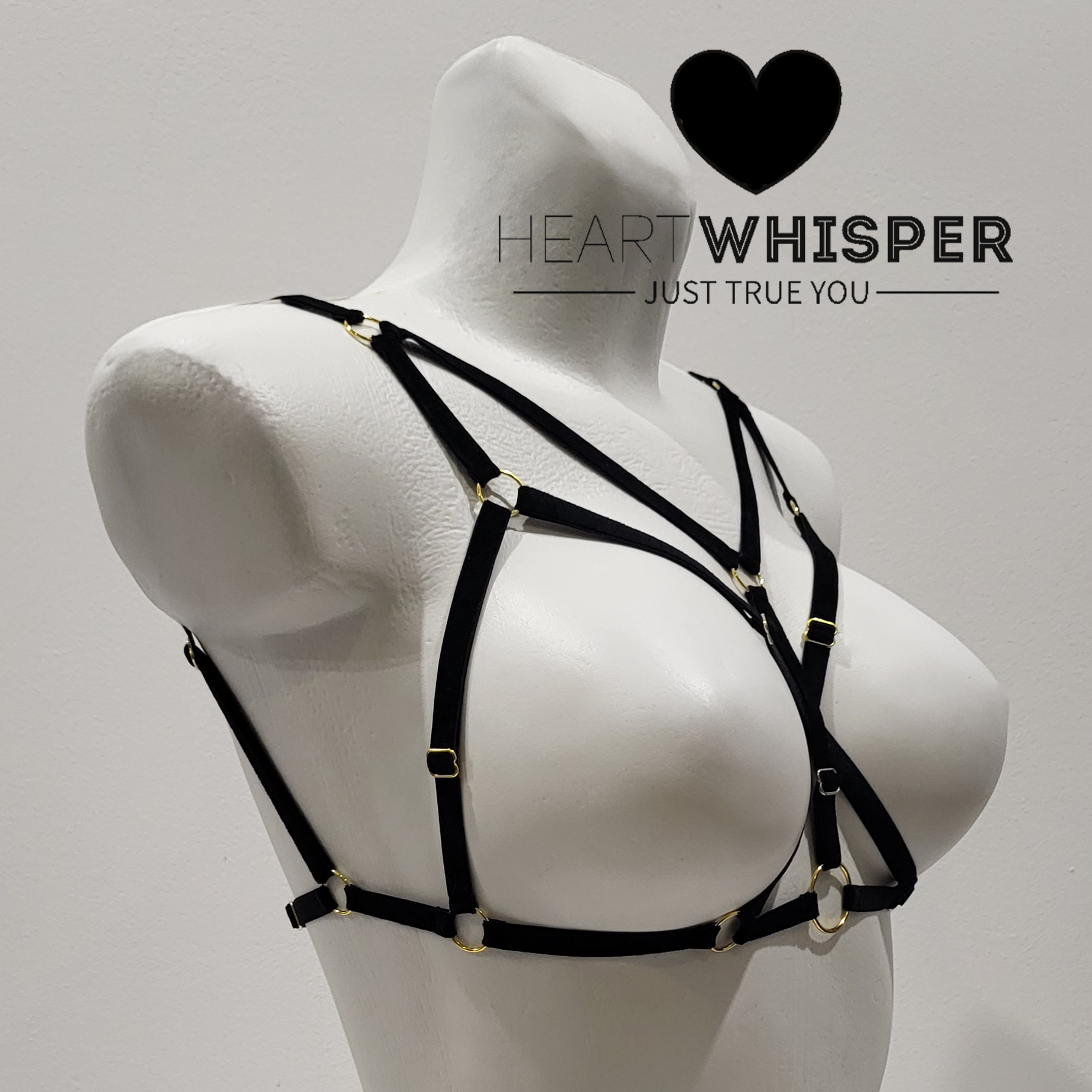 NYX - HARNESS RAMIĄCZKA OZDOBNE NA BIUST - obrazek 5