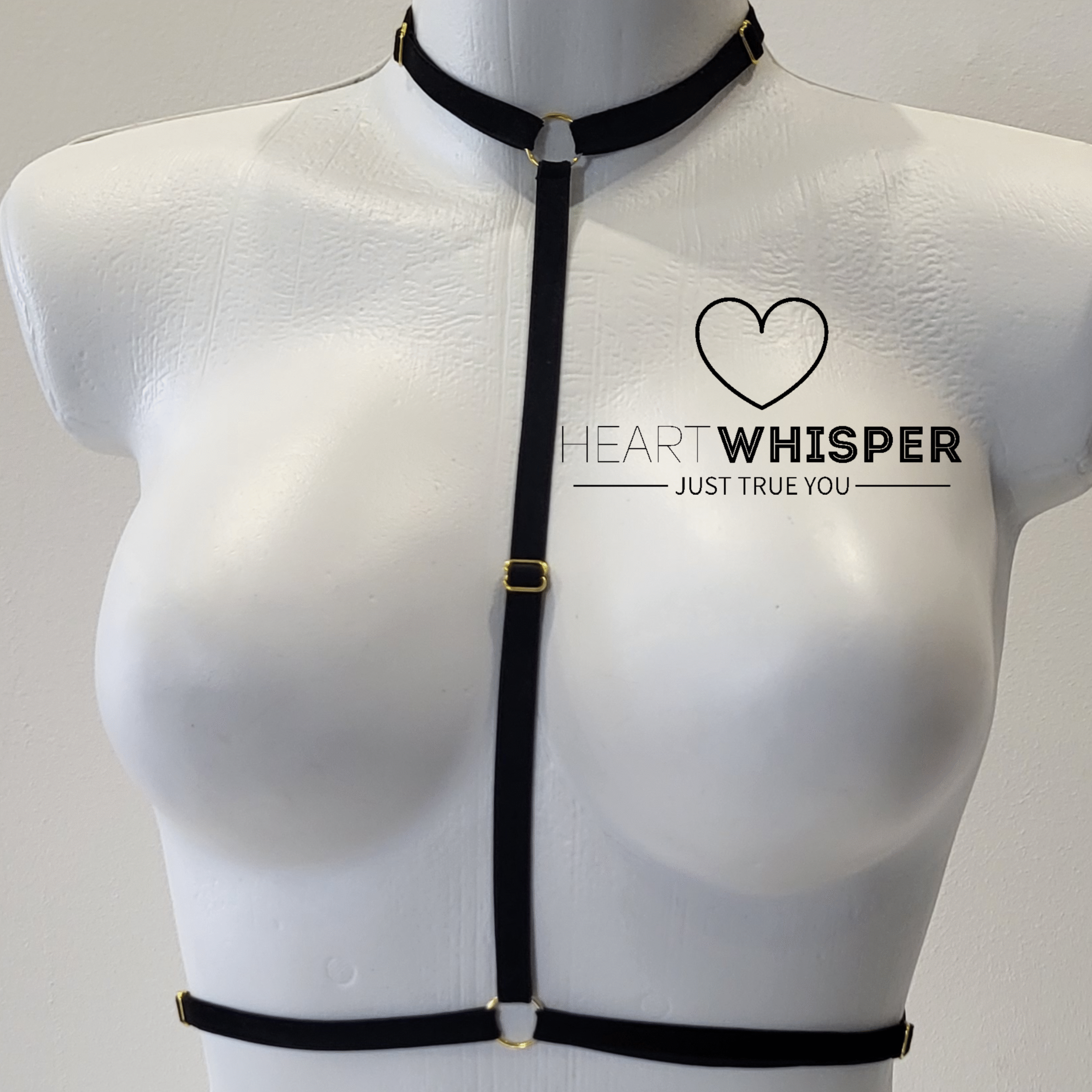 RHEA - OZDOBNY HARNESS NA SZYJĘ I TALIĘ - obrazek 2