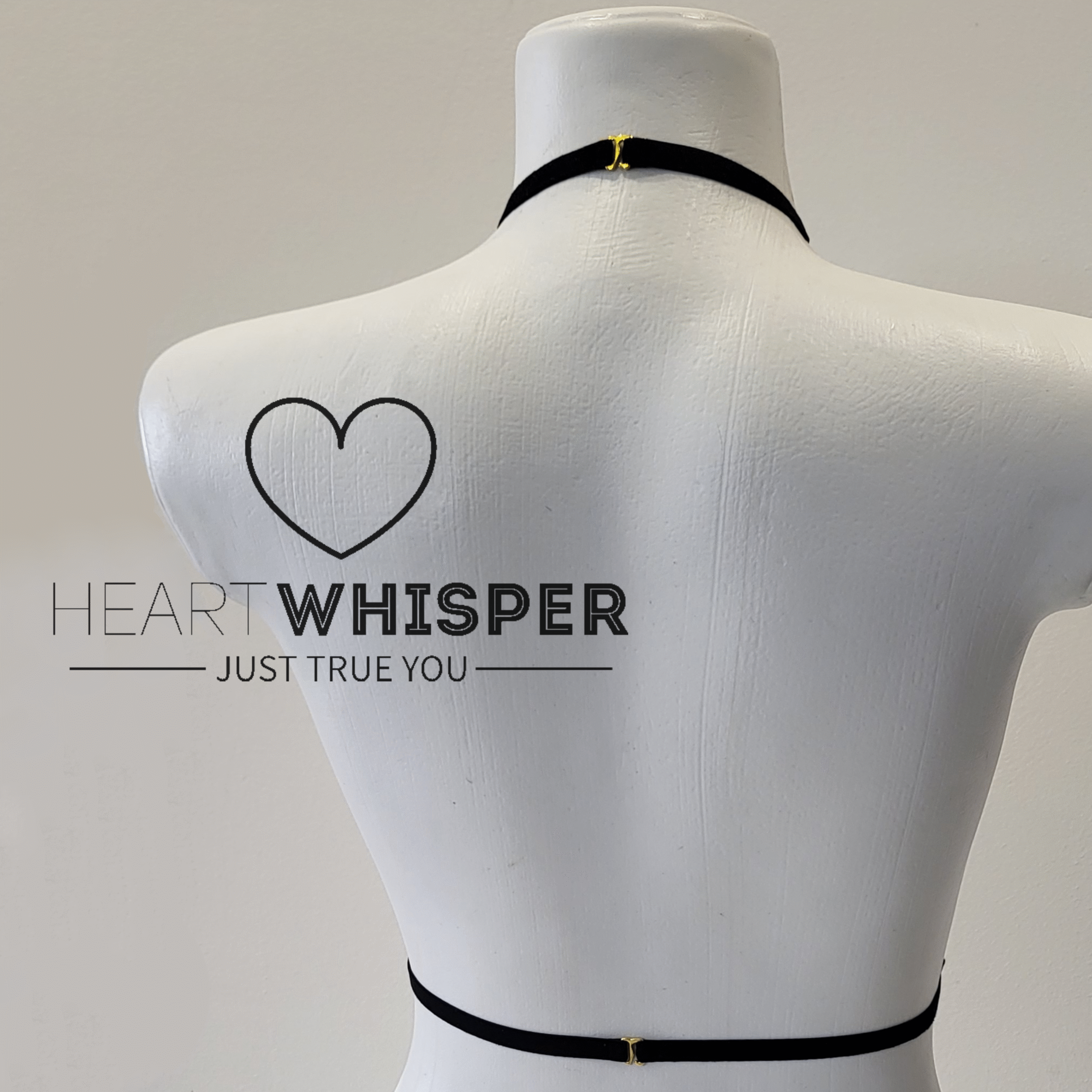 RHEA - OZDOBNY HARNESS NA SZYJĘ I TALIĘ - obrazek 3